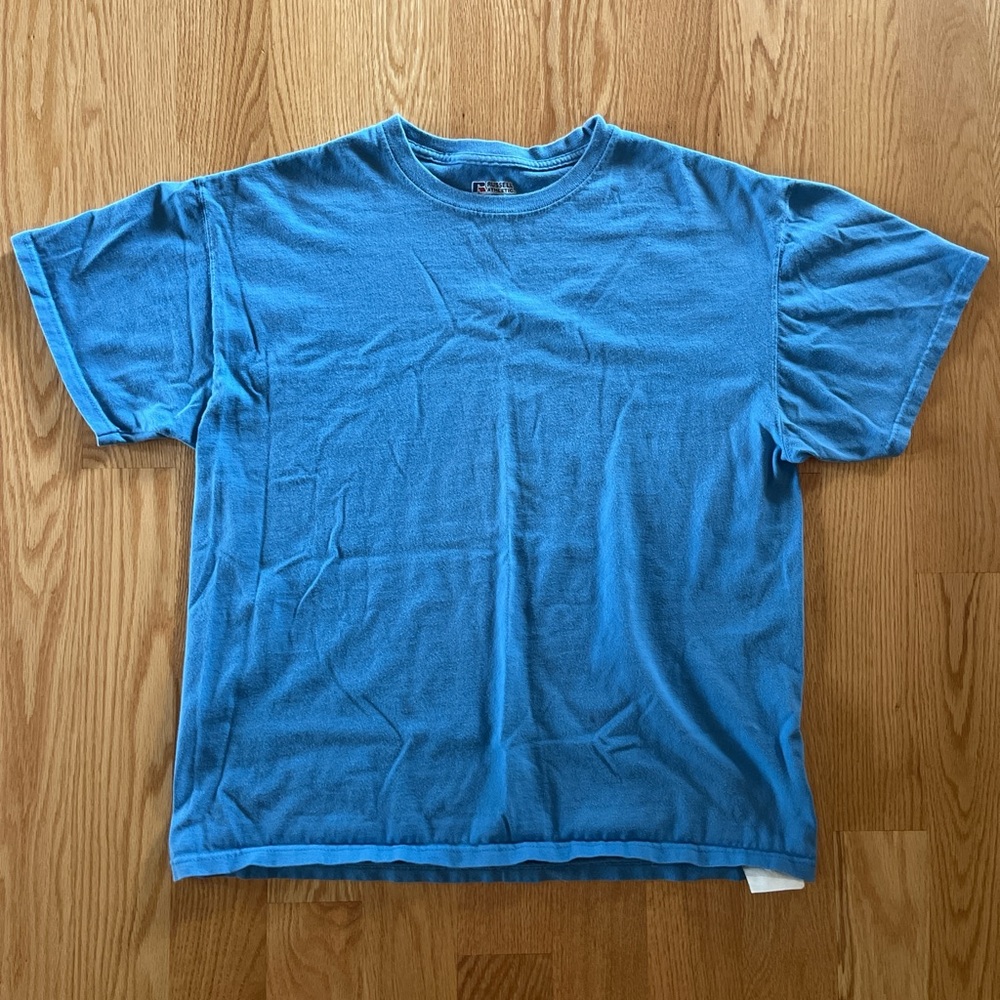 Blue Vintage Men's Boxy T-Shirt